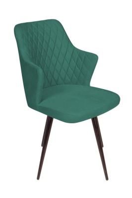 Стул HUNT (HUNT DARK GREEN VL 65 BK VD)