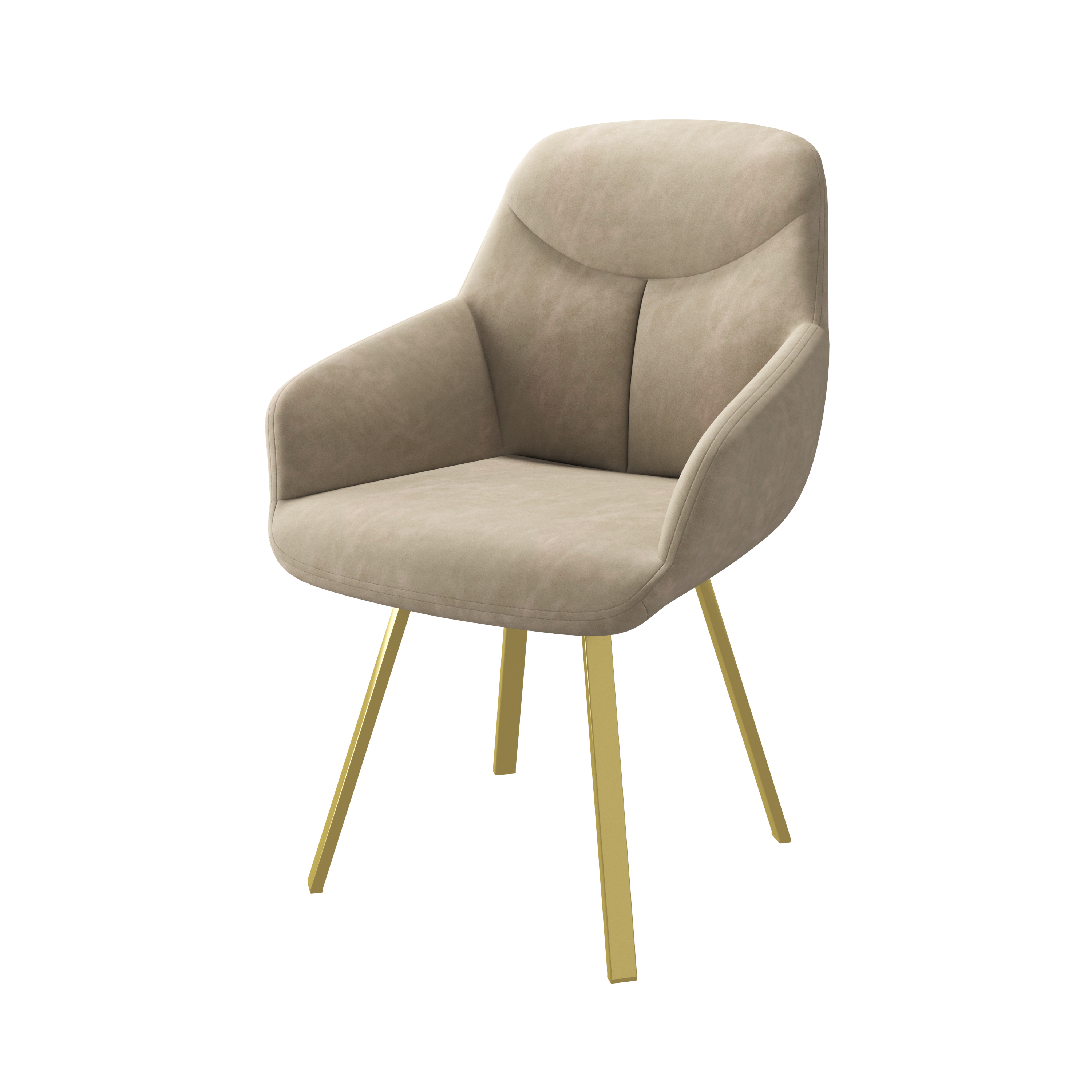 Стул ROMEO LATTE KIPRUS 2 GOLD