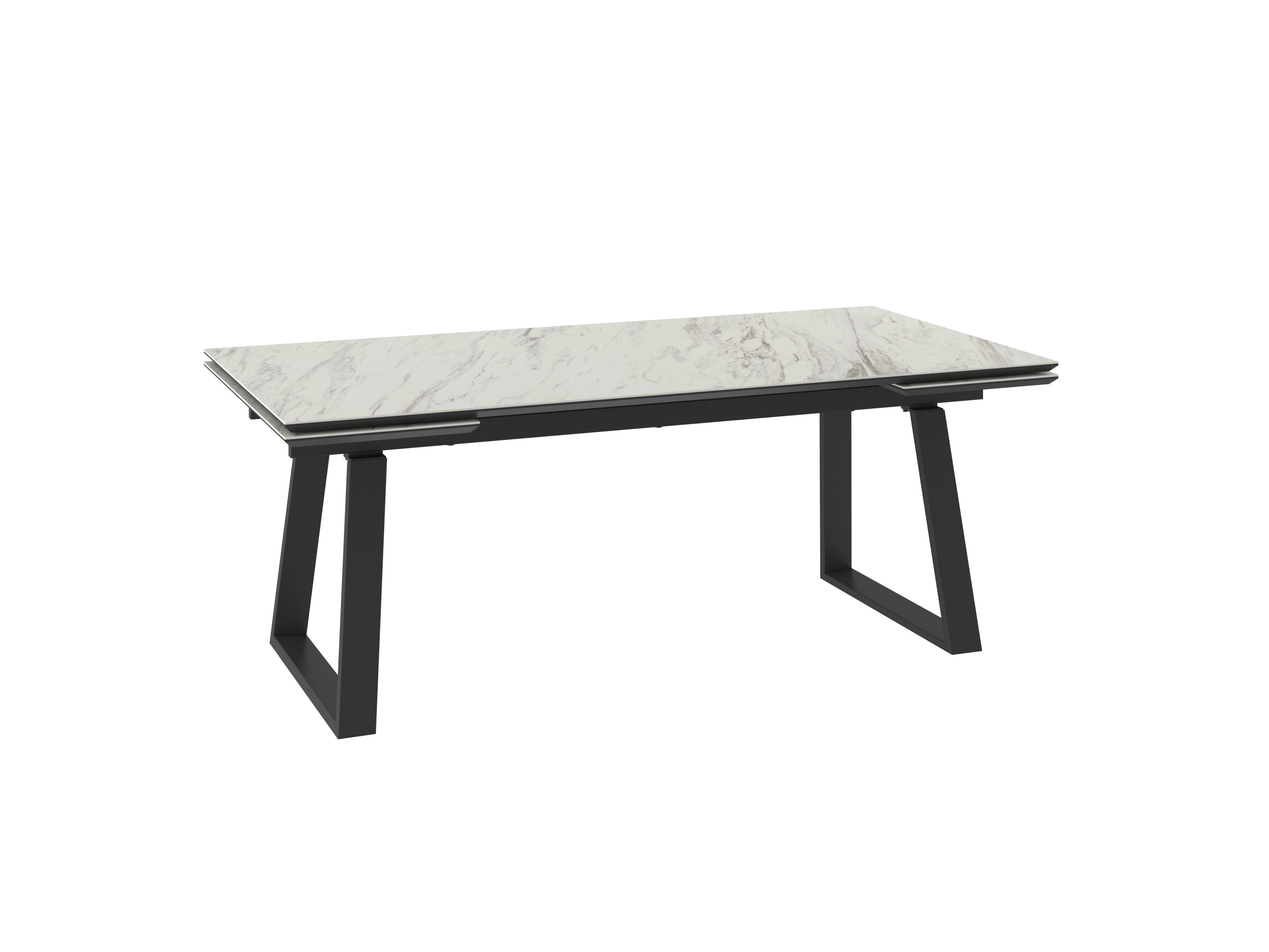 Стол MILANA 200 PALISSANDRO PREMIUM CER/BK