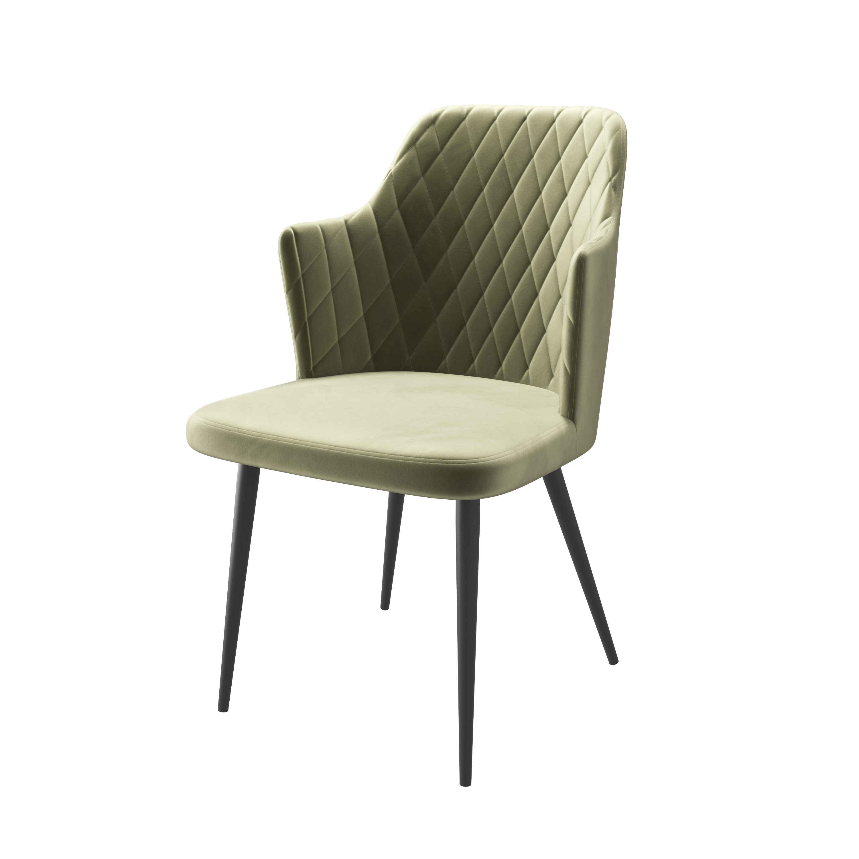 Стул FREDDY-R OLIVE DIVA 12 BK Конусные(R1)
