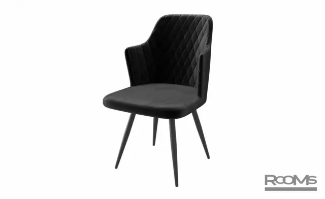 Стул FREDDY-R BLACK DIVA 24 BK Конусные(R1)