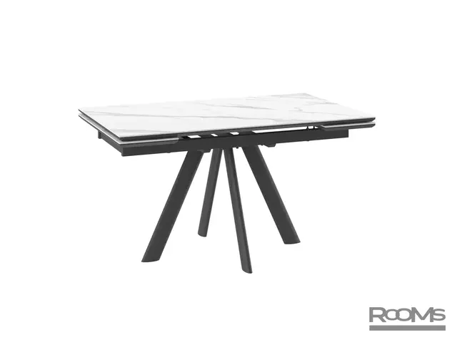 Table JACK-140, extendable 140(30+30)x85, CALAKATTA ST CER/BK