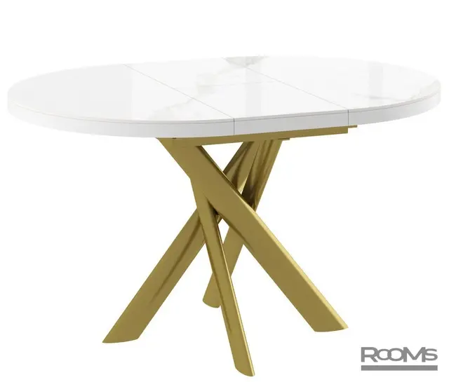 Table RONALDO 100 PATAGONOA BIANCO GLOSS PREMIUM CER/G