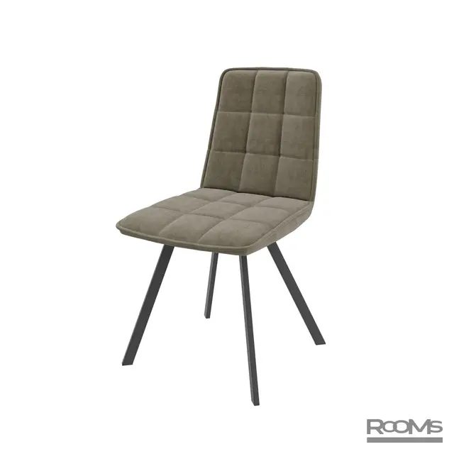 Стул ROM LATTE BRANDY 5 BK (D) 43см