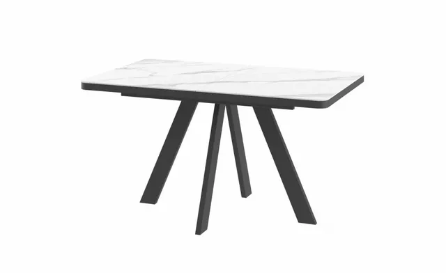 Стол BOBY RADIAL 140 CALAKATTA ST CER/BK