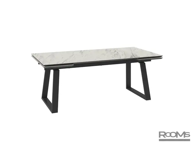 Үстел MILANA 200 PALISSANDRO PREMIUM CER/BK