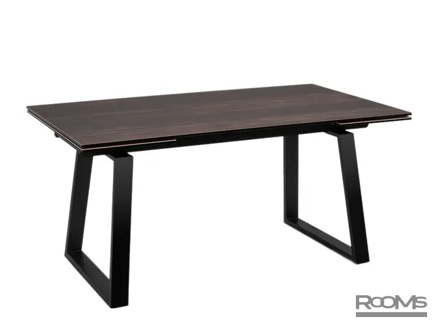 Үстел ROVENA 160 DARK OAK CER/BK