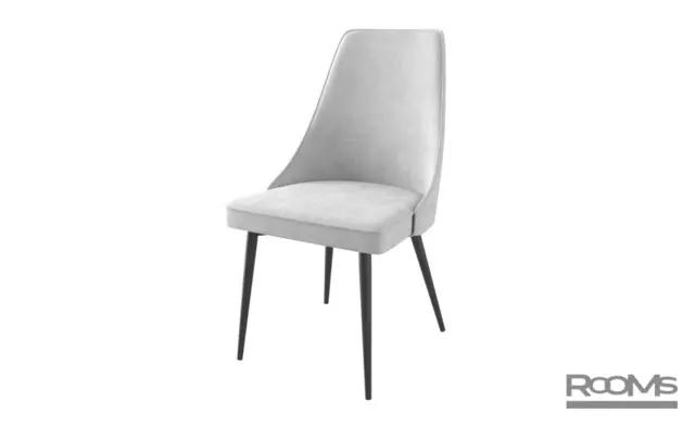Стул LEO SILVER BRANDY 20 BK
