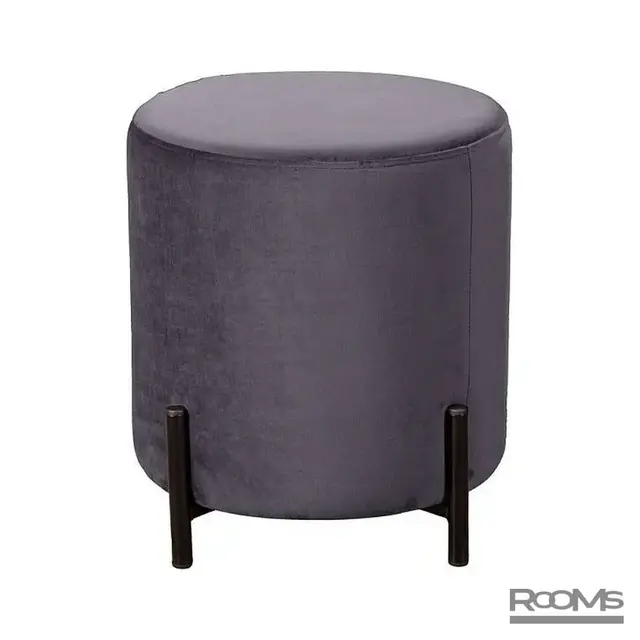 Пуфик круглый FELIX DARK GREY VL18 BK