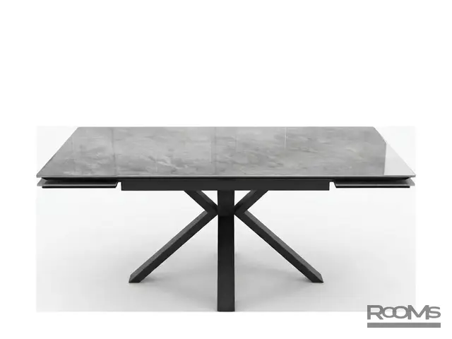 Үстел AXEL 140 Grigio Ceramic Lux/BK