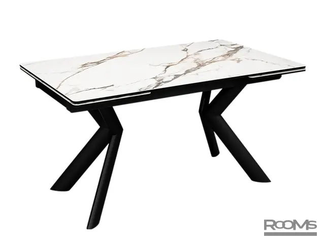 Үстел RIO 140 ROSE GOLD CER/BK