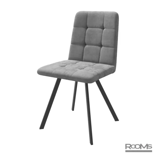 Стул ROMMY GREY BRANDY 22 BK