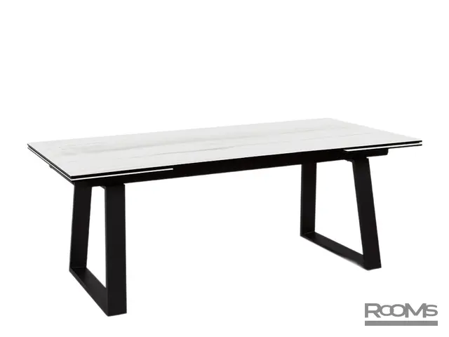 Үстел ROVENA 200 DUOMO CER/BK