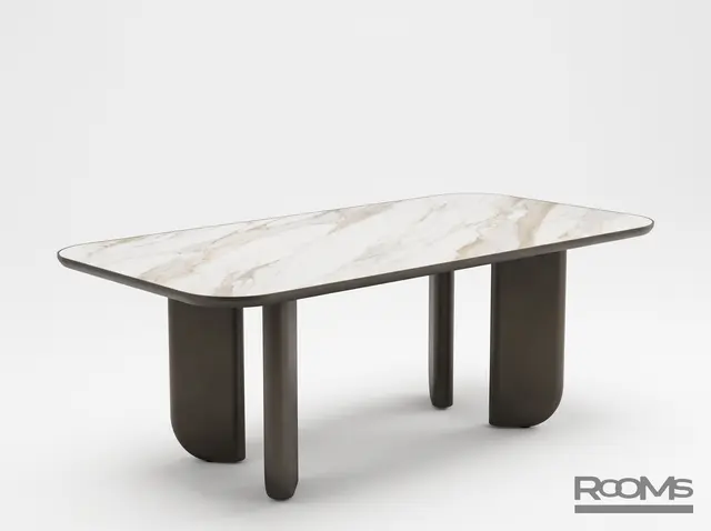 Стол MARSEL 240 GOLDEN CER/BR