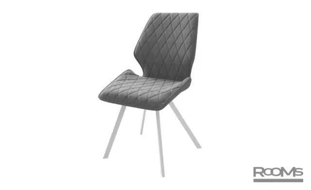 Стул RAFAEL-R GREY BRANDY 22 W