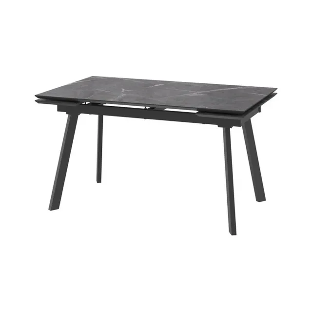 Стол ALTEZA FOUR 140 КАМЕНЬ ТЕМНЫЙ - COMPAKT CER/BK