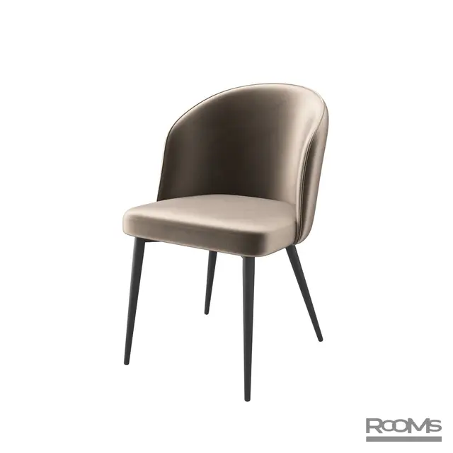 Стул TEDDY CAPPUCCINO DIVA 05 BK