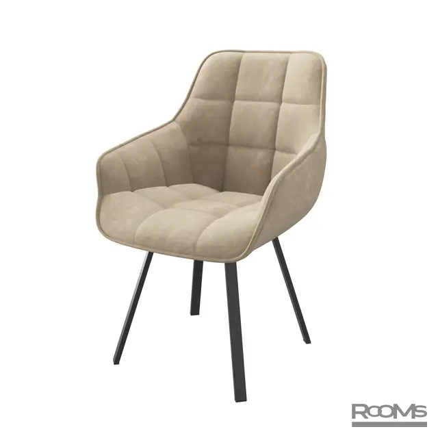 Стул ROMEO LATTE KIPRUS 2 BK