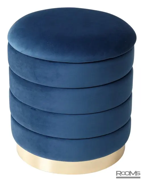 Пуфик FRED Dark Blue VL GOLD