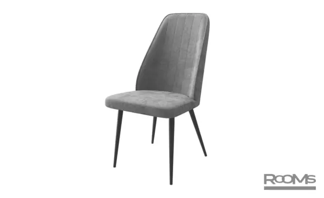 Стул LEONARD GREY BRANDY 22 BK