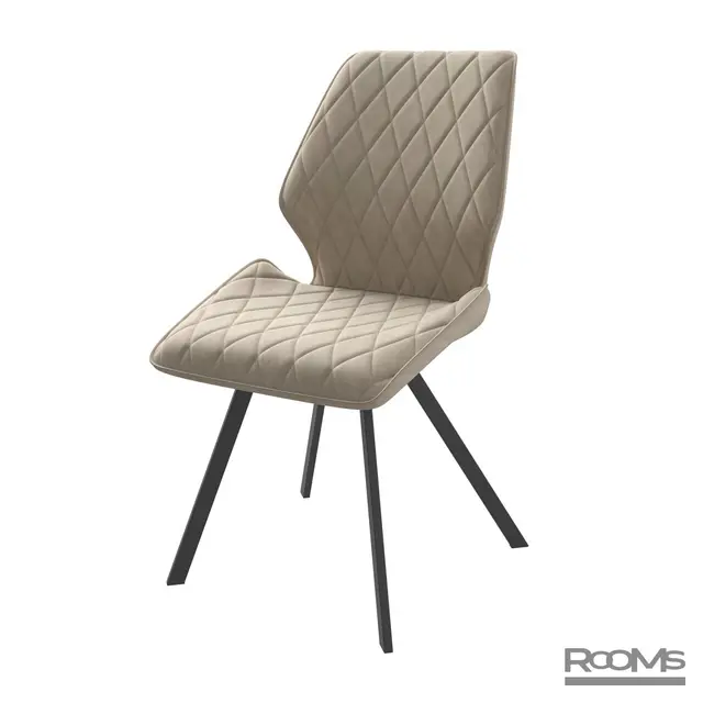 Стул RAFAEL-R LATTE KIPRUS 2 BK