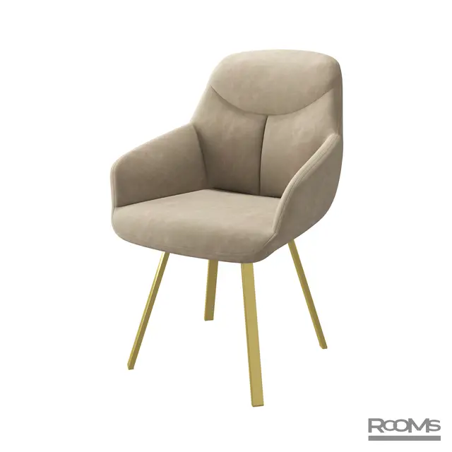 Стул ROMEO LATTE KIPRUS 2 GOLD