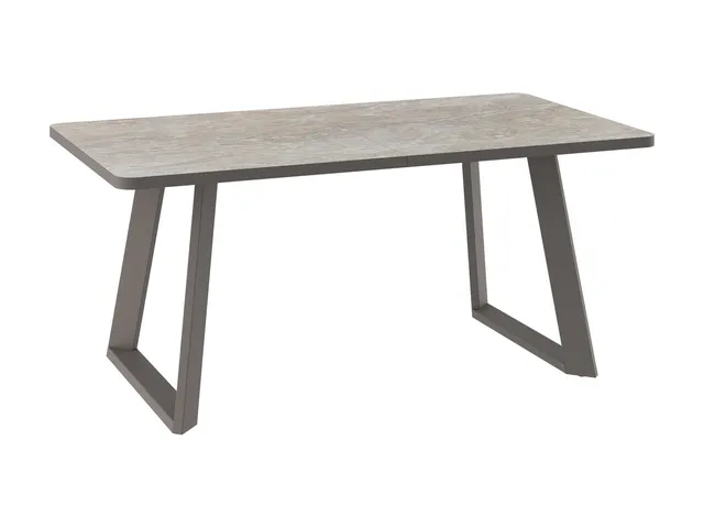 Стол LOFT LUX RADIAL 160 БЕЖЕВЫЙ КАМЕНЬ-HPL/LT