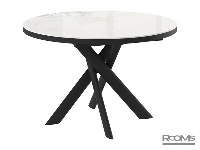 Үстел RONALDO 120 BRECHA GLOSS PREMIUM CER/BK