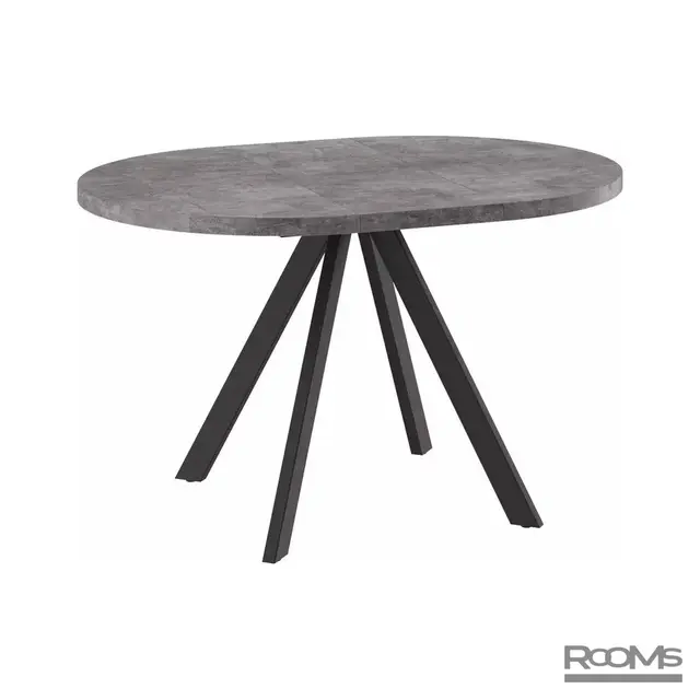 Үстел RONDO 90 ДЫМЧАТАЯ КЕРАМИКА/BK