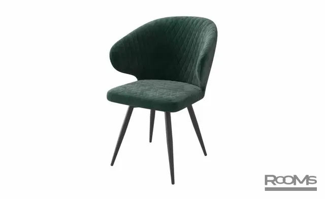 Стул ROB-R DARK GREEN DIVA 13 BK Конусные