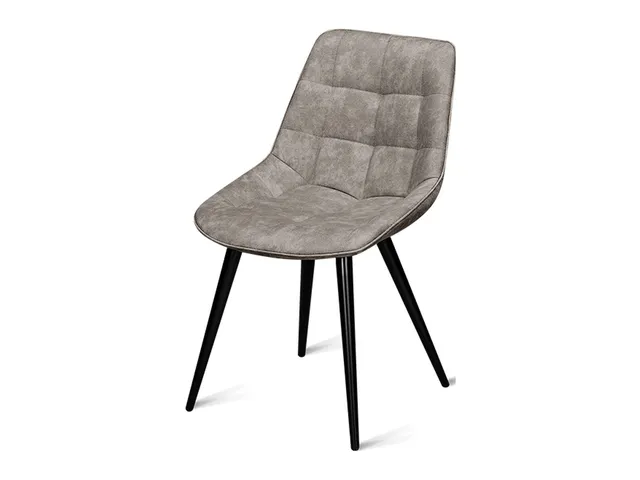 Стул B607 COW SMOKE BK