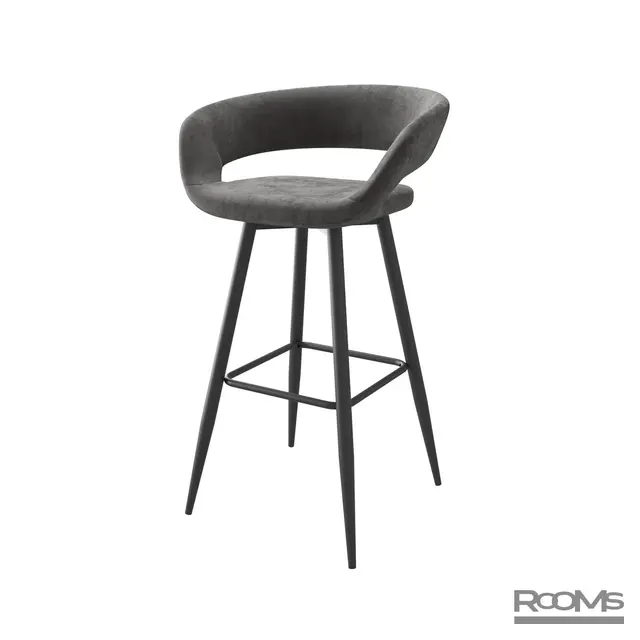 Стул барный BARNY-R 700 GREY BRANDY 22 W