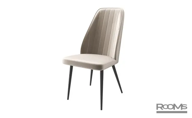 Стул LEONARD PEARL GREY DIVA 07 BK