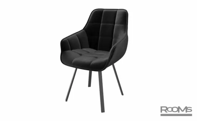 Стул ROMEO BLACK DIVA 24 BK