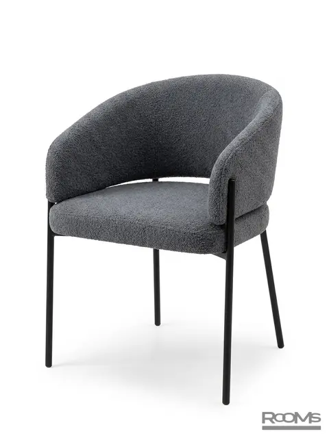 Стул NICOL PLUSH 16 MUSTIC, BK VD