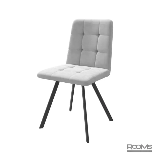 Стул ROMMY SILVER BRANDY 20 BK