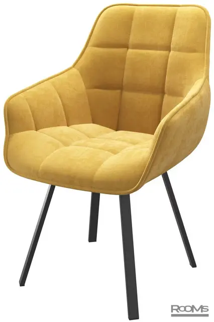 Стул ROMEO YELLOW BRANDY 16 BK