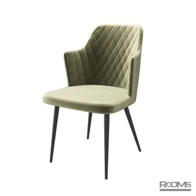 Стул FREDDY-R OLIVE DIVA 12 BK Конусные(R1)