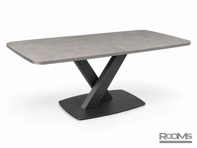 Үстел ANTON 120 ДЫМЧАТАЯ КЕРАМИКА/BK