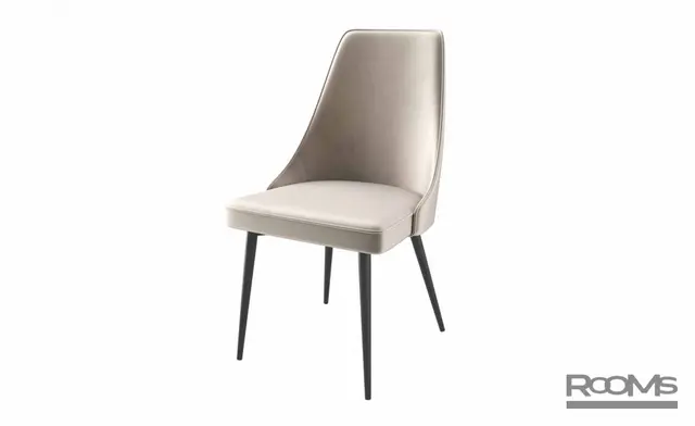 Стул LEO PEARL GREY DIVA 7 BK