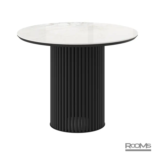 Table ASKAR ROUND 100 BRECHA GLOSS PREMIUM CER/BK