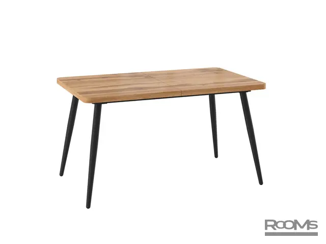 Үстел BORG RADIAL 140 ДУБ ВОТАН/ЧЕРНЫЙ