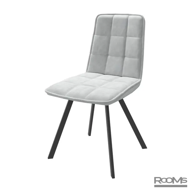 Стул ROM GRAPHITE KIPRUS 8 BK (D) 43см