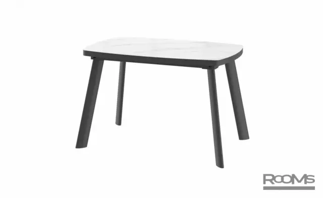 Table TINTO 120 LIGHT MARBLE - COMPAKT CER/BK