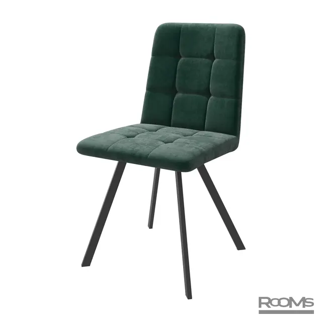 Стул ROMMY GREEN BRANDY 10 BK