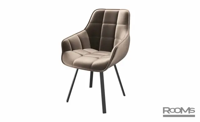 Стул ROMEO CAPPUCCINO DIVA 5 BK