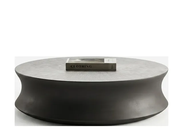 Стол журнальный (CT2130-S) d820*260 Grey BK