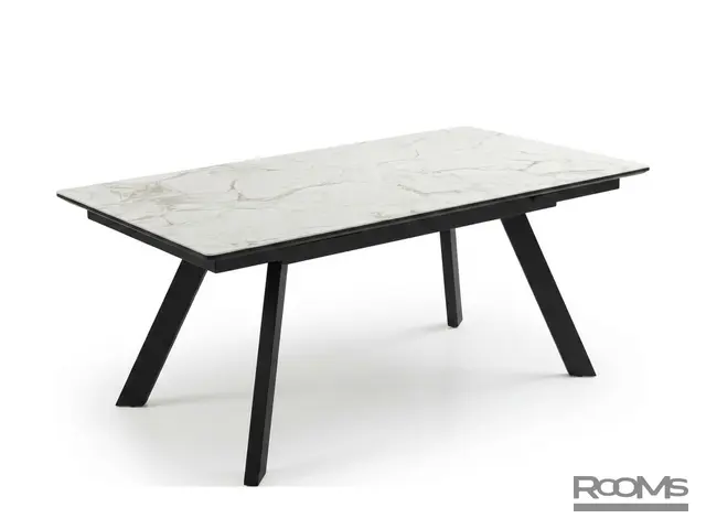 Үстел Комо 140 CALACATA VAGLI /BK