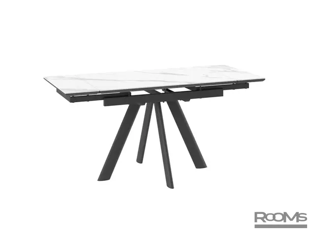 Table JACK-110, extendable 110(30+30)x70, CALAKATTA ST CER/BK