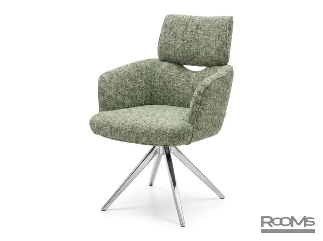 Стул LOUIS GREEN CHENILLE/SD HR